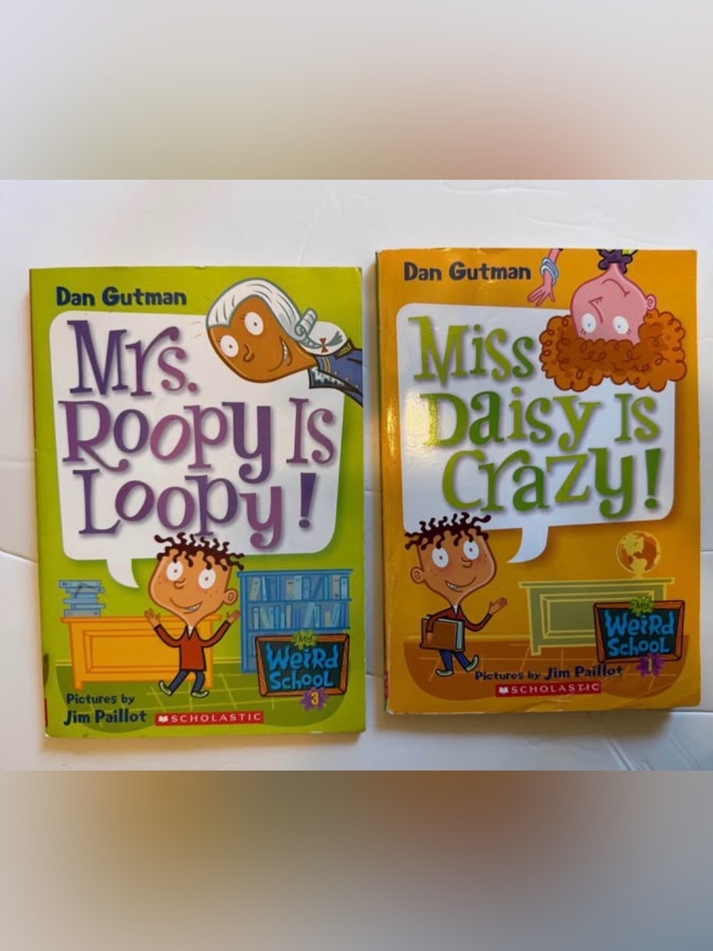 4 for $15 / My Weird School Books by Dan Gutman, Miss Daisy Is Crazy! Miss Roopy